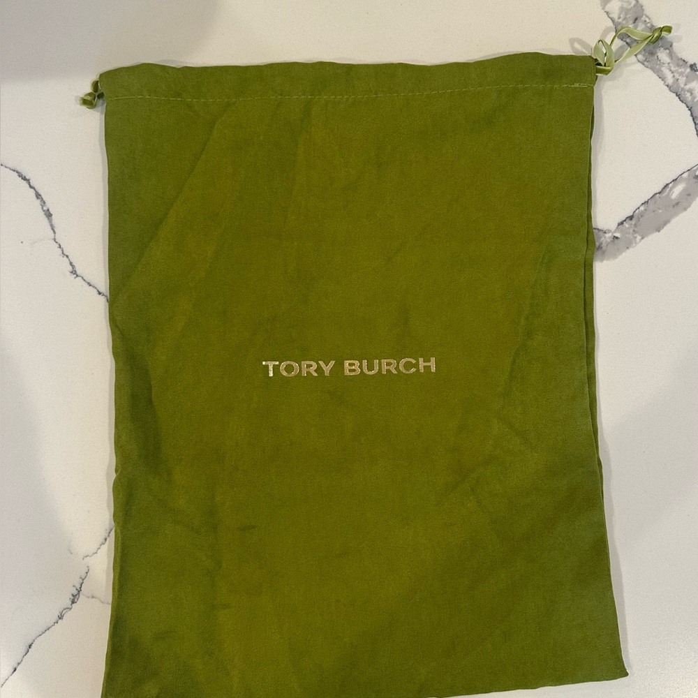 TORY BURCH green shoe bag